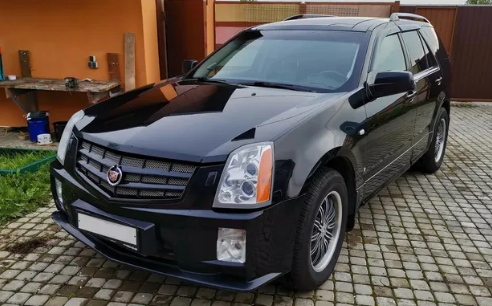 Дефлекторы окон (ветровики) Cadillac SRX I 2004-2009 (Кадилак СРХ) Кобра Тюнинг